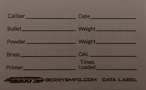 BERRY'S Plastic Ammo Box, Blue / Black 50 Round 223 / 5.56 (1)