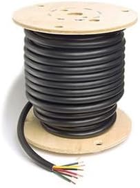 Grote 825612 Trailer Cable, PVC, 7 Cond, 6/14 & 1/12 Ga, 50' Spool