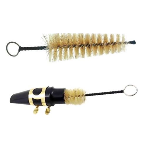 Toddmomy Saxophone Brush for Saxophone Clarinet Reed Tool Ligature Musical Instrument Accessories