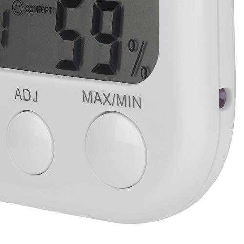 Alvinlite Digital Alarm Clock,Portable Thermometer Hygrometer Alarm Clock For Home Office Room #TOP6