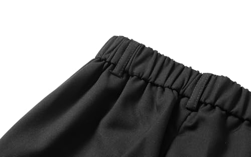 Image of Boys Dress Pants Solid Adjustable Waist Straight Slim Fit Flat Front Uniform Pants 5T-16Y