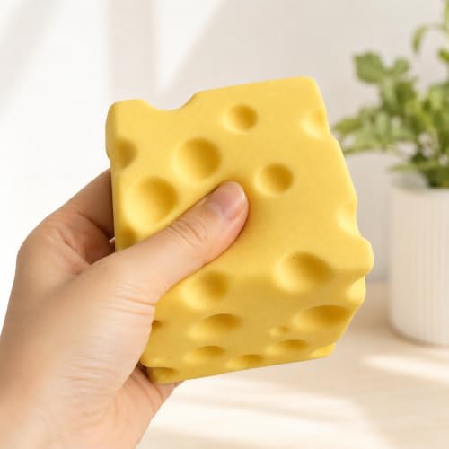 Image of Nkde Cheese Squishy Dumpling Crunchy Butter Squishy Butter Squeeze Toys