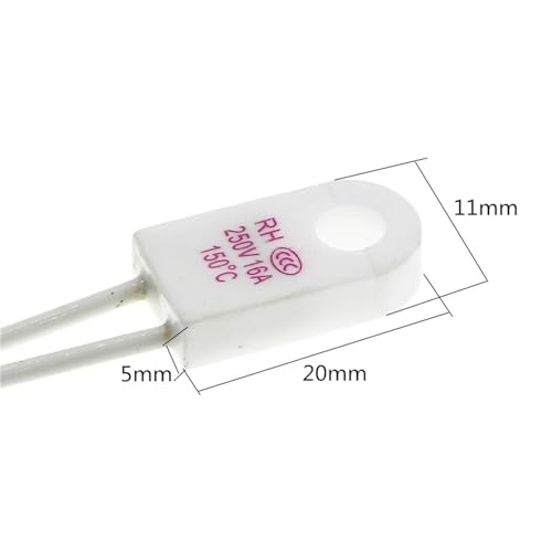 Fusible de température RH130 coupe-circuit thermique 15A 250V pour maintenance électrique - 3