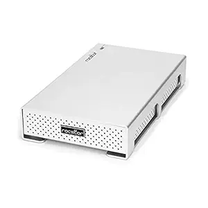 Rocstor Rocpro 900c - No Drives - USB 3.1 Gen2 10Gbps - USB-C to USB-C & USB-A Cable - Silver - External (Desktop)