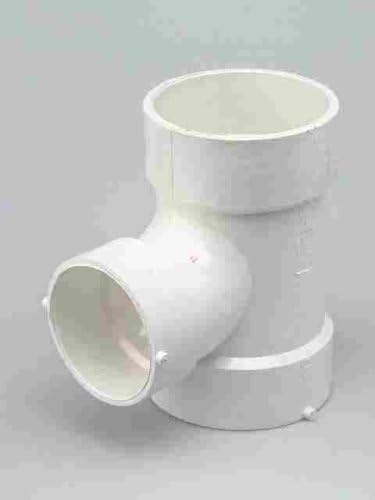 Charlotte Pipe Sanitary Tee Pvc Dwv 4 " X 4 " X 3 " Sch 40