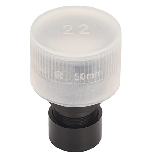 50mm CCTV Camera Lens, 5MP HD Single Board Lens, M12 Interface Aluminum Alloy Camera Lens for CCTV Security Camera