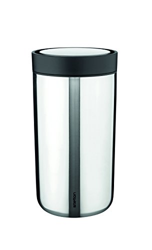 Stelton To Go Click, 0.20 l. -steel Tassen-& Untertassensets, Edelstahl, 9 x 9 x 15.5 cm
