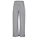 Baggy Sweatpants for Boys Elastic Waist Casual Pants 2026 Fashion Open Bottoms Jogging Kids School Preppy Trousers Grey