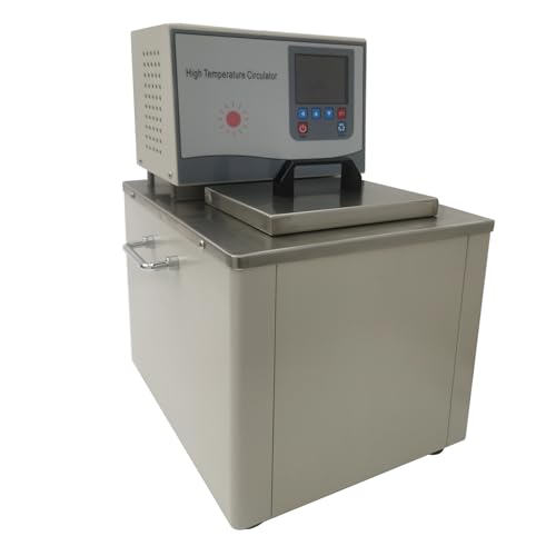 TECHTONGDA Laboratory Circulator Pump Heater Thermostatic Bath Digital Thermostatic Water Bath 10L Capacity Oil Bath Recirculating 220V Bath Heating Circulator with Adjustable Temp Indoor Temp - 300?