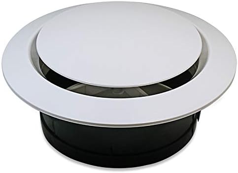Kokdjgk 上品 0mm Absエアベントカバー ダクトダクト用 バスルームの天井壁の供給と排気の換気グリル