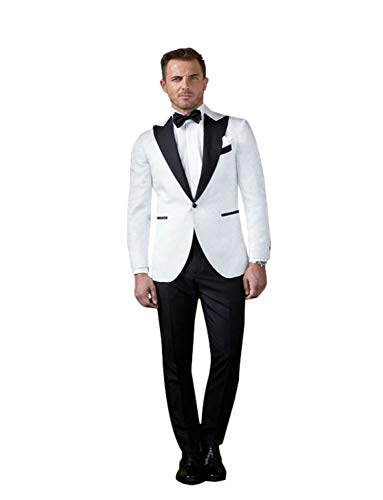 Costume ajusté homme veste à un bouton pour silhouette affinée