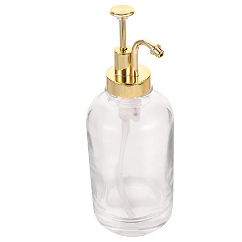VICASKY Dispensador de jarabe transparente con bomba de jarabe para dispensador de azúcar para guardar zumo de miel y más diseño transparente para facilitar