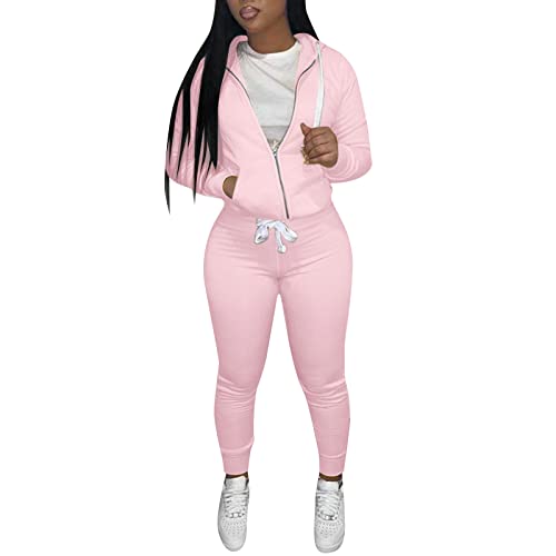 Ensemble 3 pièces femme avec sweat à capuche et pantalon ample ample contre le vêtement serré