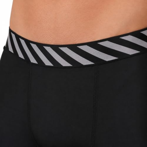 Image of NINQ Mens 2 Pack Polyester Yoga Short Men Summer Running Gym Sports Shorts with Pockets Shorts for Men (in, Alpha, 2XL, Regular, BLACK2)