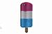 Thunderous Victoria Secret PINK summer ice cream popsicles glitter pattern Pattern Soft Silicone Back Case for Apple Iphone 5/5C (6#)