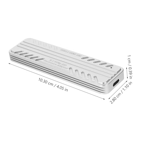Mikikit M.2 SSD Enclosure USB C a NVMe Adaptador Externo miniatura 3