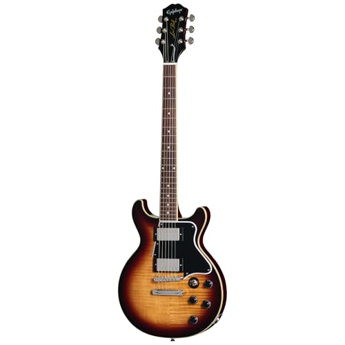Amazon | Epiphone Les Paul Special Double Cut Figured Bourbon