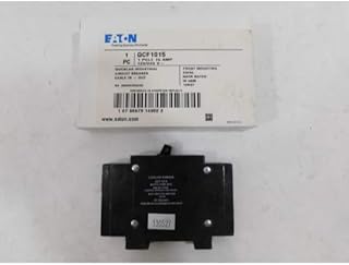 Eaton Cutler-Hammer CHQCF1015 C-H QCF1015 QCF BKR 1P 15A 1, Black