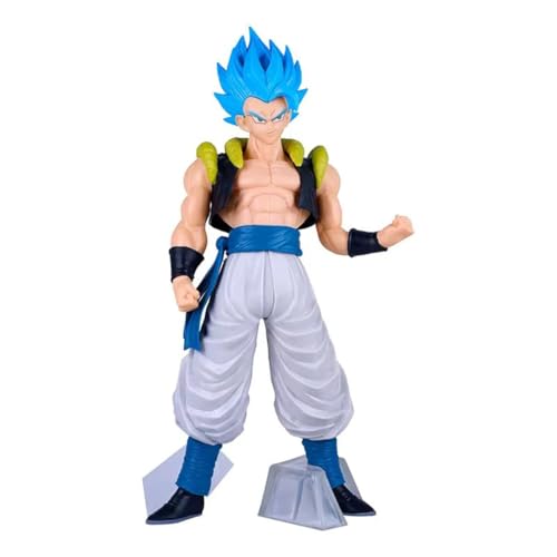 Image of Anime Cartoon Character Q Posket Action Figure | Limited Edition | Attractive Lightweight Durable Toy Figures for Home Decors Office Desk and Study Table (Gogeta Dragon Ball)