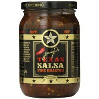 Jimmy O's Hot Fire Roasted Texas Salsa, 16 onzas World Wide Gourmet Service 24 horas