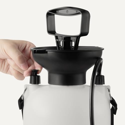 Amazon Basics Garden Sprayer for Gardens and Flower Beds, 1.3 Gallon (5L) Capacity with Extension Wand - image 3