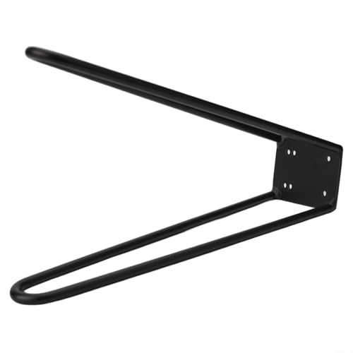 Pieds en métal robustes pour conversions de skateboard avec pieds de protection en caoutchouc (1 pièce de 104,1 cm)