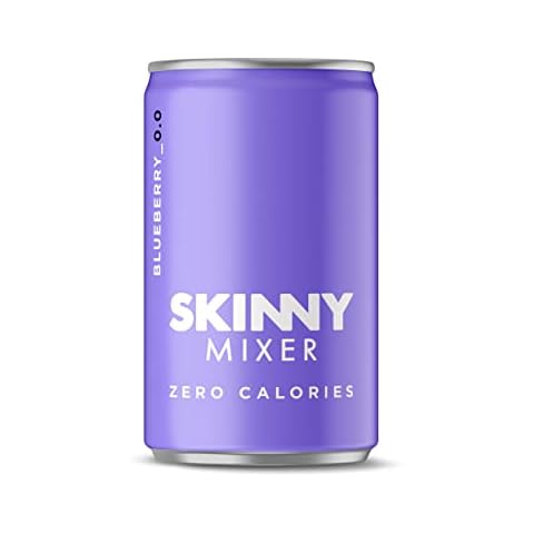 Skinny Tonic Blueberry Tonic Water 24 x 150ml Cans (3 packs of 8 cans) Cover
