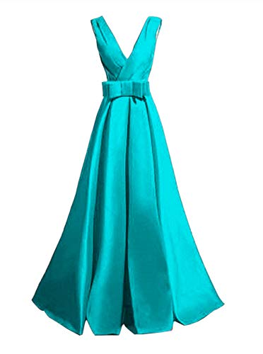 Emmani-Womens-A-Line-V-Neck-Satin-Prom-Dresses-Long-Evening-Gown