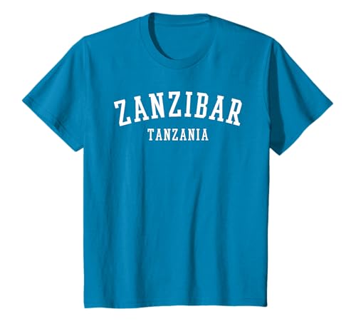 Zanzibar, Tanzanie Souvenir de voyage Ville populaire T-Shirt
