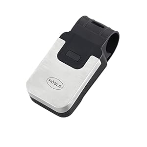 RÖSLE Led-knijplamp voor de barbecue, universele, hoogwaardige barbecuelamp om ‘s avonds houtskool- en gasbarbecues te verlichten, twee helderheidsniveaus, eenvoudige bevestiging, 200 lumen