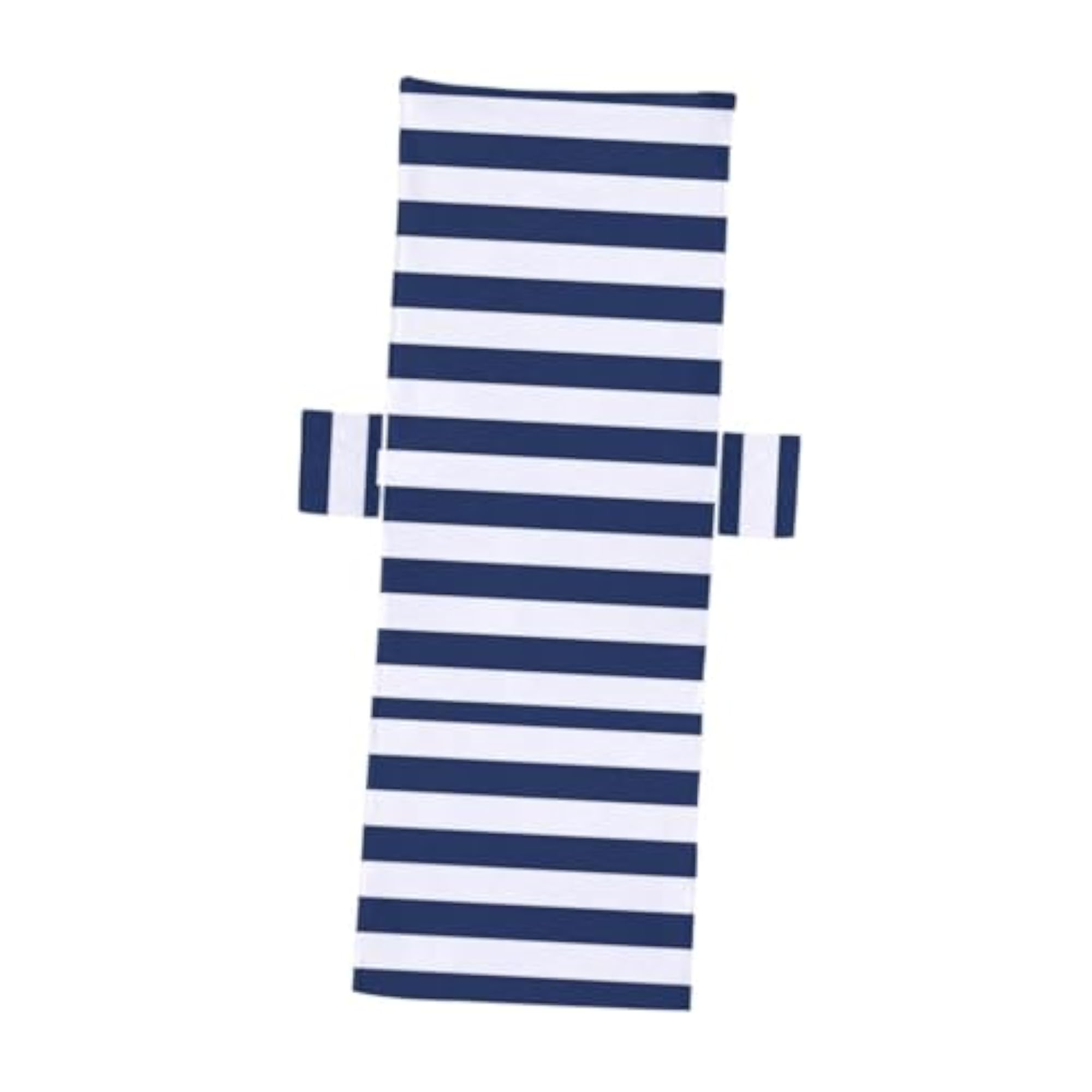 Stripe Beach Chair Cover with Pocket for Vacation