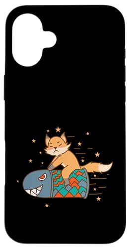 Fox on Rocket �ʔ����Ă��킢���������� �X�}�z�P�[�X iPhone 16 Plus �p