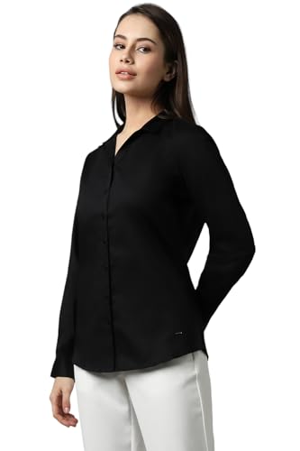 Image of Allen Solly Women's Cotton Classic Fit Solid Fashion Vest