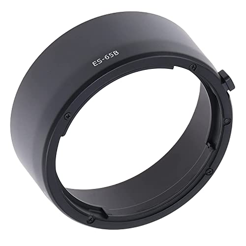 Image of SUPERNIC Es-65B Lens Hood For Canon Rf 50Mm F1.8 Stm On Eos R6 R5 Rp R Camera,Reversible Lens Shade Es-65B Lens Hood,Black