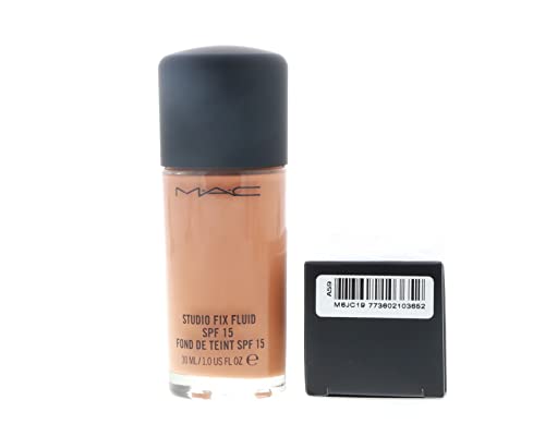 M.a.c. Studio Fix Fluid Foundation Spf 15 Boxed, Nw43, 1 Count (A10) #TOP3