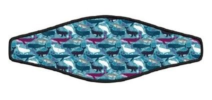 Sangle pour masque de plongée baleines pour ne plus s'arracher les cheveux