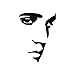 Black Box car Sticker 11.1cm * 15CM Elvis Presley Gesicht Vinyl Aufkleber Auto-Aufkleber Schwarz/Silber Black Box car Sticker (Color Name : Black)
