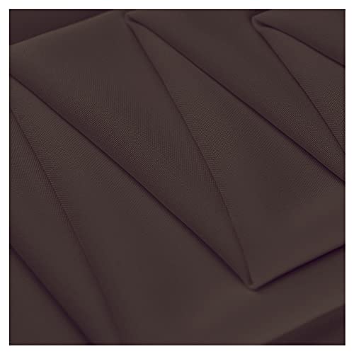 Linge de table de qualité supérieure StoffTex nappe chocolat pour salle à manger - 5