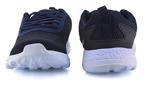 Image of SPARX Mens SM 414 | Enhanced Durability & Soft Cushion | Blue Walking Shoe - 8 UK (SM 414)