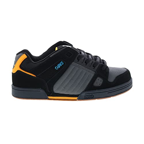 Dvs Men's Celsius Skate Shoe, Black Orange Blue Nubuck, 9.5 #TOP1