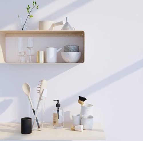 Image of WALLMATE White Matte Wallpaper Peel & Stick Contact Paper Decorative Self Adhesive Wallpaper for Kitchen Cabinet, Furniture Countertop Waterproof Vinyl Wallpaper for Wall. (18x150, White)