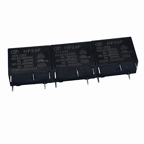 Relais de puissance HF33F JZC-33F-012-ZS3 micro relais électromécanique 12V DC 5A