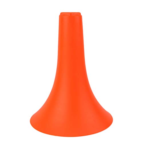 Bisportble 6 peças 23 cm marcadores de foco, cones de buzina fortes e resistentes, cones de chifre,