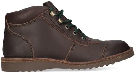 JIM GREEN Men's African Ranger Boots Lace-Up Water Resistant Full Grain Leather Work or Hiking Boot