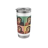 Rainforest Animal Photoshoot Funny Orangutan Stainless Steel Insulated Tumbler