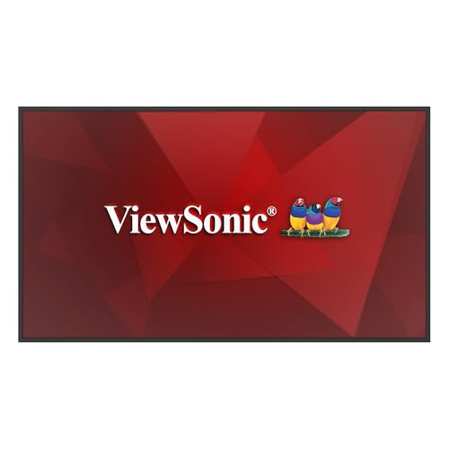 Image of ViewSonic CDE8614 86 Inch 4K UHD Commercial Display with Android 14, 350-nit Brightness, RS232, RJ45, WiFi /BT Slot, USB-C, and HDMI Inputs