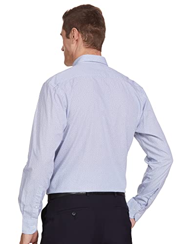 Image of Colorplus Men's Pure Cotton Print Pattern Tailored Fit Spread Collar Full Sleeve Casual Shirt