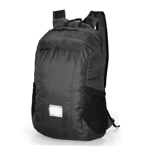 Mochila Deportiva Plegable para Camping y Senderismo Negra miniatura 5