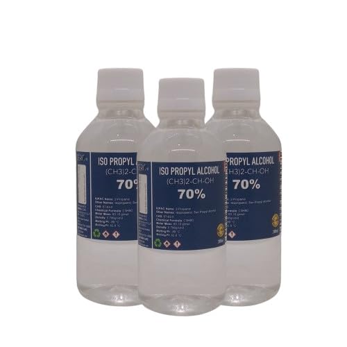CERO ® ISOPROPYL ALCOHOL 70% Pure [(CH3)2-CH-OH] CAS: 67-63-0 (250ml) Pack of 3 (B0DDQ29YCG) Amazon Price History, Amazon Price Tracker