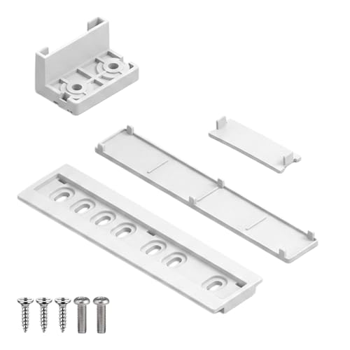 Fridge Door Sliders Replacement Kit Mounting Brackets & Fixing Clips